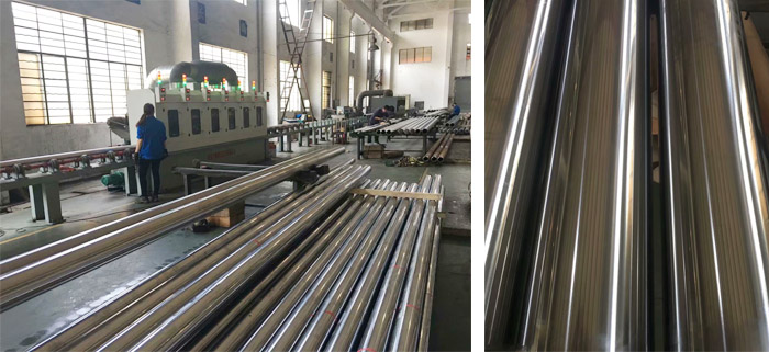 HDGPX12方管拋光機(jī)拋光效果圖 HDGPX12方管拋光機(jī)拋光效果圖